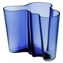 Iittala Aalto Vase, H16cm, Blue